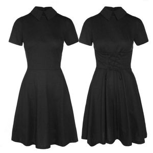 Sully Dress w/reversible lace-up corset belt